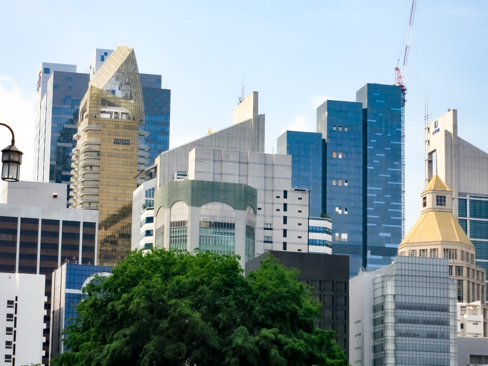 発展目覚しいシンガポールのオフィス街