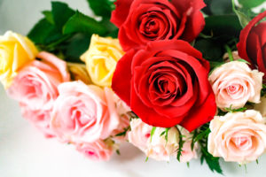 薔薇の花束