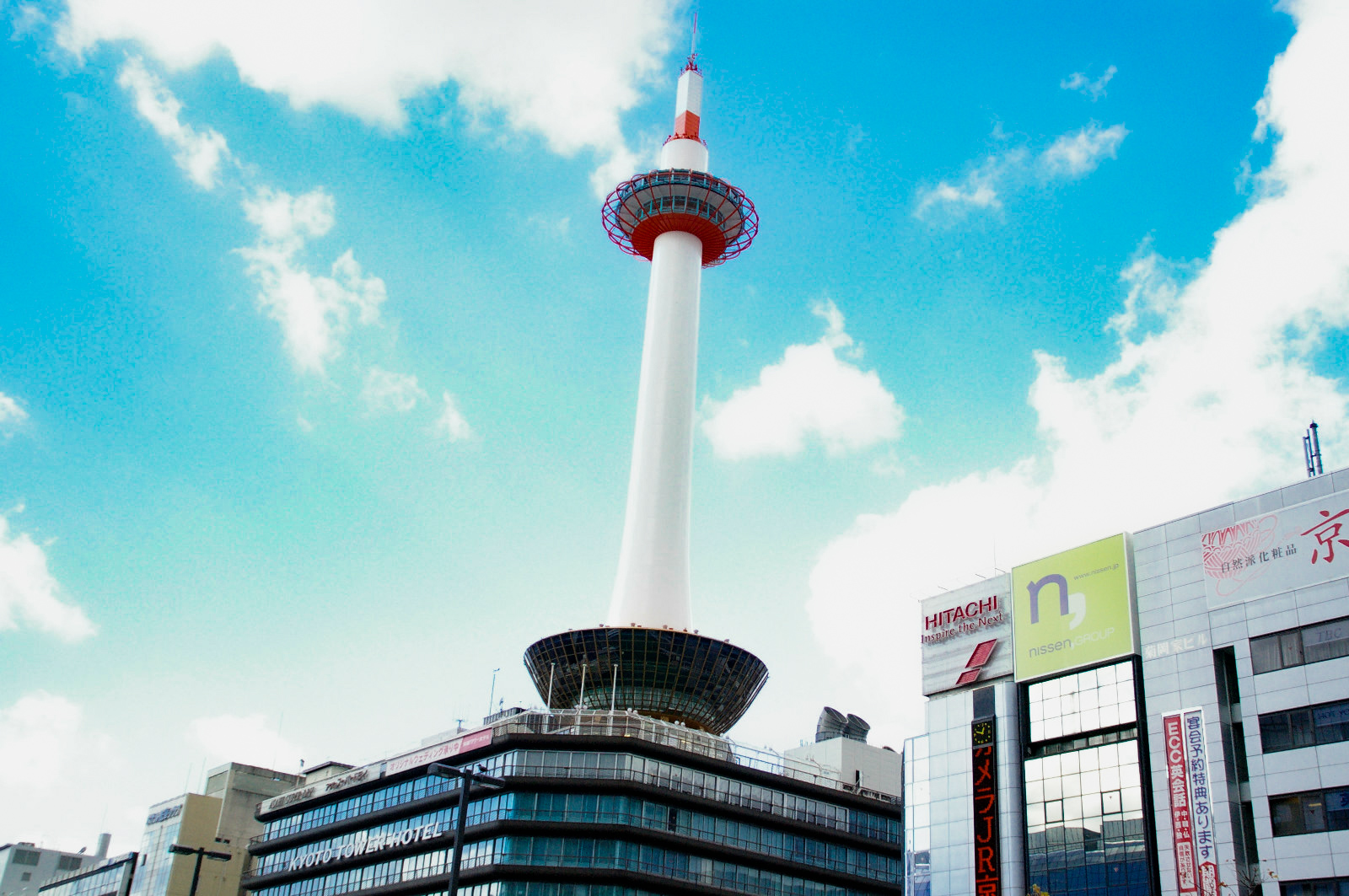 京都駅のシンボル 京都タワー 無料画像 フリー写真素材 Activephotostyle