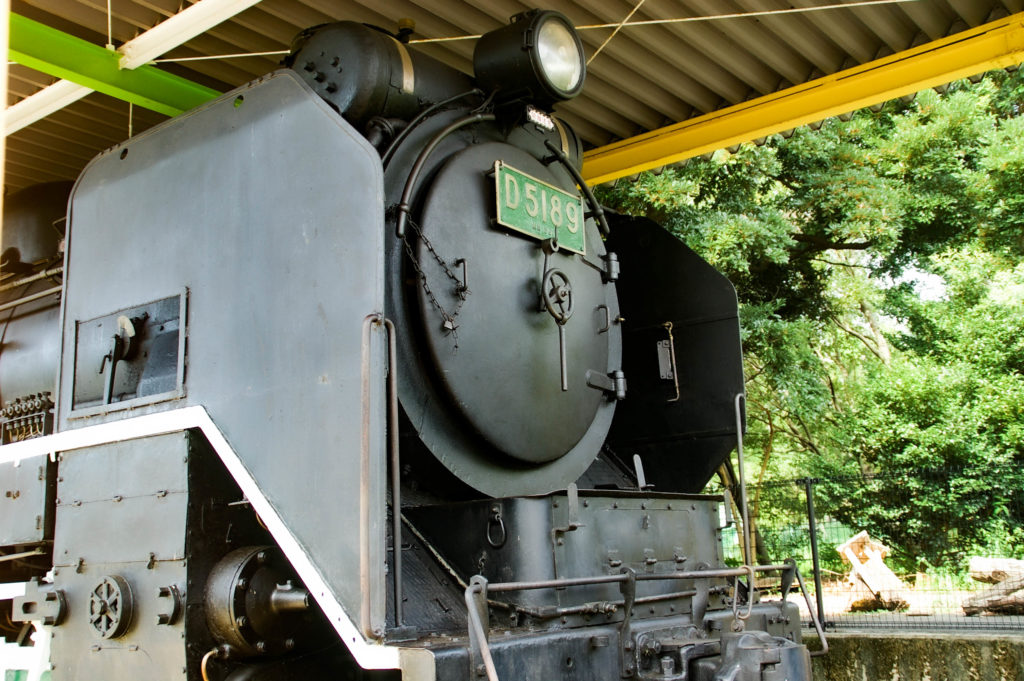 蒸気機関車D51の展示の写真